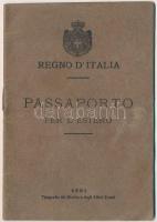 1901 Olasz útlevél / Italian Passport