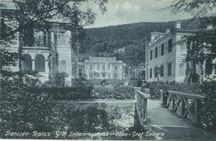 Trencsén-Teplic, Trenčianske Teplice, gróf Seldern-nyaralók / villas