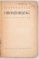 Illyés Gyula: Oroszország. Uti jegyzetek. Budapest, é.n., Nyugat. Kiadói papírkötésben, megviselt ál...