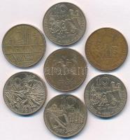 Franciaország 1975-1985. 10Fr (7x) közte 6db klf T:2
France 1975-1985. 10 Francs (7x) with 6 diff p...