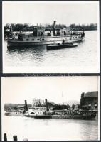Ritka hajózással kapcsolatos fotók későbbi nagyításai-: Rax, Norma, János, Goliáth hajók és hajóskap...