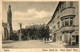 Sopron, Ferenc József tér, Írógép üzlet