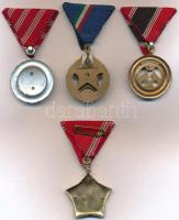 1951. "Közbiztonsági Érem" bronz fokozata a rendőrség tagjai részére, Br kitüntetés mellsz...