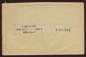 1907 Honvéd főparancsnokság levele jutalmazás ügyben