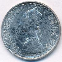 Olaszország 1958R 500L Ag "Kolumbusz hajói" T:2 Italy 1958R 500 Lire Ag "Columbus...