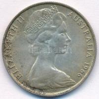 Ausztrália 1966. 50c Ag "II. Erzsébet" T:2 Australia 1966. 50 Cents Ag "Elizabeth II" C:XF