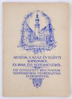 Soproni helytörténeti témájú könyvek, 3 db: 
Thirring Gusztáv: Adatok a száz év előtti Sopronról és...