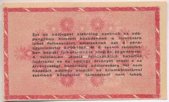 1946. 1.000.000AP "AMELYEKNEK", fordított címer, elcsúszott nyomat T:I-
