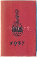 1937 Szegedi kis kalendárium, zsebnaptár, használatlan