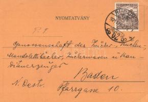 Székely & Gerő gépgyár reklámlapja, csokoládégyári gépek; Budapest, Barcsay utca 16. / Hungarian...