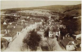 1911 Szarvkő, Hornstein; városkép / panorama, photo