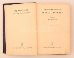 Georg Schweinfurth: Afrika szívében. Fordította Halász Gyula. Bp., é.n., Franklin. Megviselt, vászon...