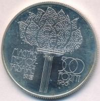 1986. 500Ft Ag "XV. Téli Olimpia - Calgary 1988" T:BU apró patina