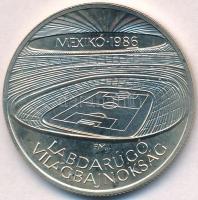 1986. 500Ft Ag "Labdarúgó Világbajnokság - Mexikó 1986 - Stadion" T:BU ujjlenyomat