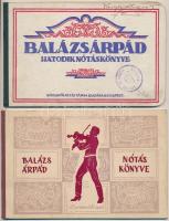zenei tétel: Balázs Árpád 3 nótáskönyve