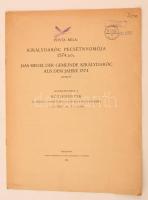 1941 Pósta Béla: Királydaróc pecsétnyomója 1574-ből, különlenyomat a Közlemények az Erdélyi Nemzeti Múzeum Érem- és Régiségtárából című folyóiratból