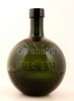 cca 1940 Zwack Unicumos nagy palack, kb 15 l, hibátlan, jelzett, m:47 cm