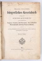 ABGB - Ausztriai általános polgári törvénykönyv kihirdettetett az 1852. november 29. Nyiltparanccsal...