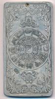 Kína DN "Lábpénz" Buillon, Kecske zodiákus (136,96g/51x96mm) T:2
China ND "Foot mone...