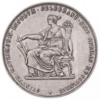 Ausztria 1879. 2G Ag "I. Ferenc József és Erzsébet királynő / Ezüstlakodalom" (24,69g) T:1...