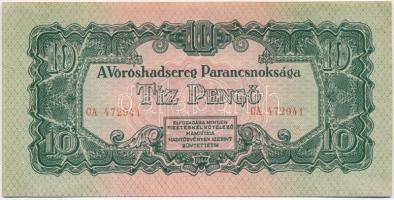 1944. 10P "A Vörös Hadsereg Parancsnoksága" T:I-