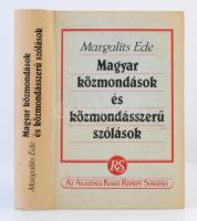 Dr. Margalits Ede: Magyar közmondások és közmondásszerű szólások. Akadémiai Kiadó reprint sorozata. Budapest, 1990, Akadémiai Kiadói. Kiadói kartonált papírkötésben. Jó állapotban.