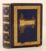 Petőfi Sándor összes költeményei. Hazai művészek rajzaival díszített képes kiadás. Bp., 1879. Mehner Vilmos. 1 t. /Petőfi portréja Barabás rajza után/, 805 p., 5 sztl. lev. Szövegközti rajzokkal illusztrálva /köztük 9 egészoldalas/. Kiadói, festett, aranyozott, dombornyomásos egészvászon díszkötésben, körül aranyozott élmetszéssel. Kopottas kötés, egy lap kijár.