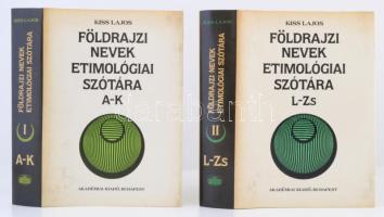 Kiss Lajos: Földrajzi nevek etimológiai szótára I-II. Budapest, 1988, Akadémiai Kiadó. Kiadói egészvászon kötés, kiadói papírborítóban.