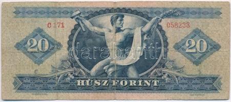 1960. 20Ft T:III- kis ly. középen
Adamo F12