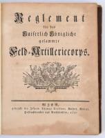 [Joseph Wenzel FürsT von Liechtenstein (1696-1772]: Reglement für das Kaiserlich Königliche gesammte...
