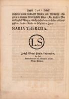 [Joseph Wenzel FürsT von Liechtenstein (1696-1772]: Reglement für das Kaiserlich Königliche gesammte...
