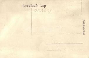 Budapest V. Maison Frida bordélyház, belső, Magyar utca 29., kiadja Pollak Gyula, litho (fa)