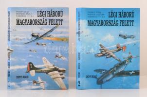 Pataky-Rozsos-Sárhidai: Légi háború Magyarország felett I-II. 1992, Zrínyi Könyvkiadó. Kiadói egészvászon kötés papír védőborítóval, jó állapotban.