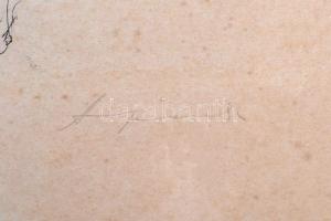 S. L. Arzsilova: Orosz táj. Rézkarc-papír. jelzett, / Russian landscape. Etching.  22x26 cm