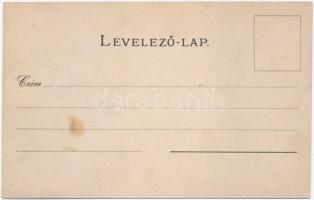 Pécs, Baranya vármegye címere; Athenaeum Rt. kőnyomdája, floral, litho s: Zich