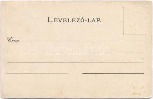 Kolozsvár, Cluj; Kolozsvár vármegye címer, zászló, Athenaeum Rt. kőnyomda / county coat of arms, flo...