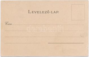 Veszprém, Veszprém megye címere; Athenaeum Rt. kőnyomdája, floral, litho (EK)