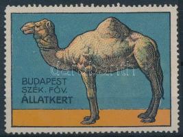 1915 Budapest Szék.Főv. Állatkert - Teve levélzáró