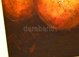 Pollák jelzéssel: Görögdinnyés csendélet. Olaj, vászon, keretben, 55×70 cm