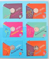 Nagy-Britannia 2011. 50p Cu-Ni "Londoni Olimpia 2012 - Sport összeállítás" (29xklf) záróér...