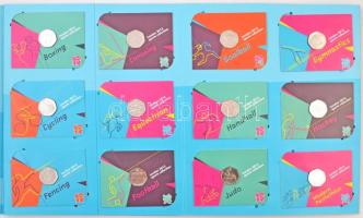 Nagy-Britannia 2011. 50p Cu-Ni "Londoni Olimpia 2012 - Sport összeállítás" (29xklf) záróér...