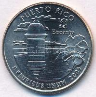 Amerikai Egyesült Államok 2009. 25c Cu-Ni "Puerto Rico" T:1- USA 2009. 25 Cent Cu-Ni "Puerto Rico" C:AU