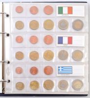 Albumba rendezett Euro forgalmi sorok: 1999-2014. 1c-2E (120xklf) Belgium, Németország, Spanyolorszá...