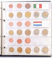 Albumba rendezett Euro forgalmi sorok: 1999-2014. 1c-2E (120xklf) Belgium, Németország, Spanyolorszá...