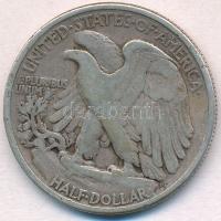 Amerikai Egyesült Államok 1943. 1/2$ Ag "Walking Liberty" T:3 k.
USA 1943. 1/2 Dollar Ag ...