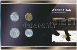 Azerbajdzsán 1992-1993. 5k-50k (4xklf) forgalmi sor szettben, papírtokban T:1-
Azerbaijan 1992-1993...