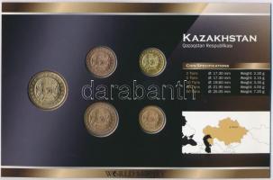 Kazahsztán 1993. 2T-50T (5xklf) forgalmi sor szettben, papírtokban T:1,1-
Kazakhstan 1993. 2 Tyin -...