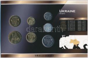 Ukrajna 1994-2009. 1k-1H (7xklf) forgalmi sor szettben, papírtokban T:1,1-
Ukraine 1994-2009. 2 Kop...