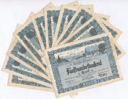 Németország / Weimari Köztársaság / Leutkirch 1923. 500.000M (10x) T:III
Germany / Weimar Republic ...