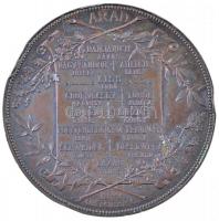 Anton Scharff (1845-1903) 1890. "Az aradi vértanúk emlékére állított szobor alapítására" f...